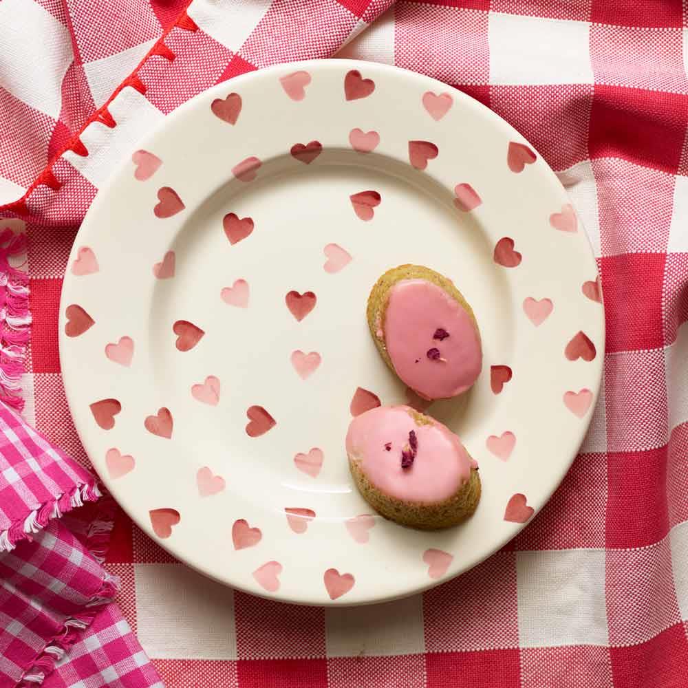 Emma Bridgewater Pink Hearts 10 1/2 Inch Plate