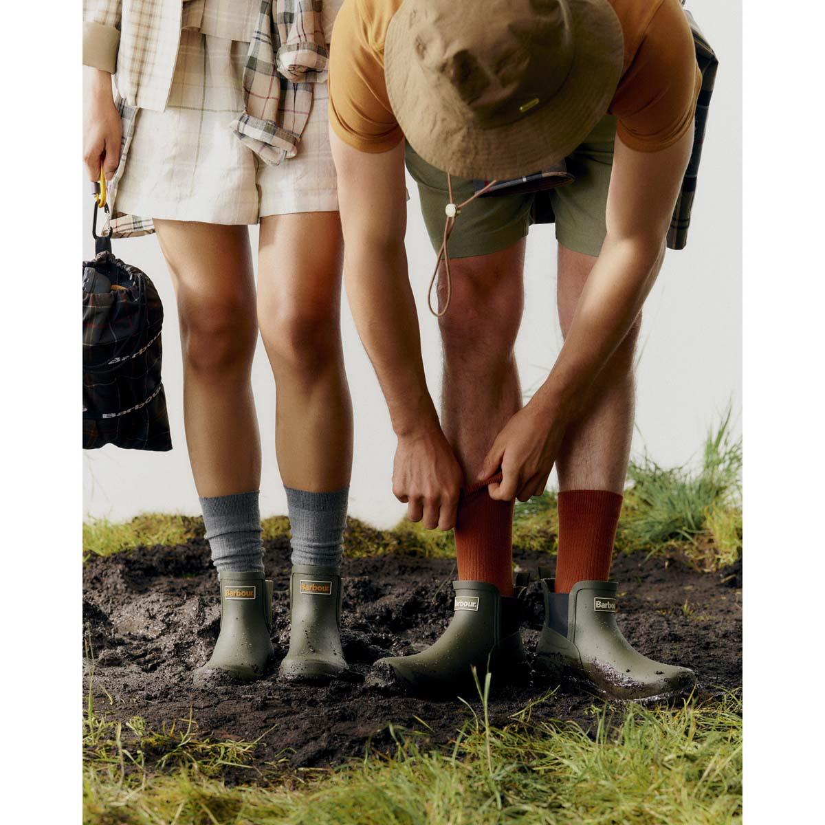 Barbour Mens Andale Chelsea Welly