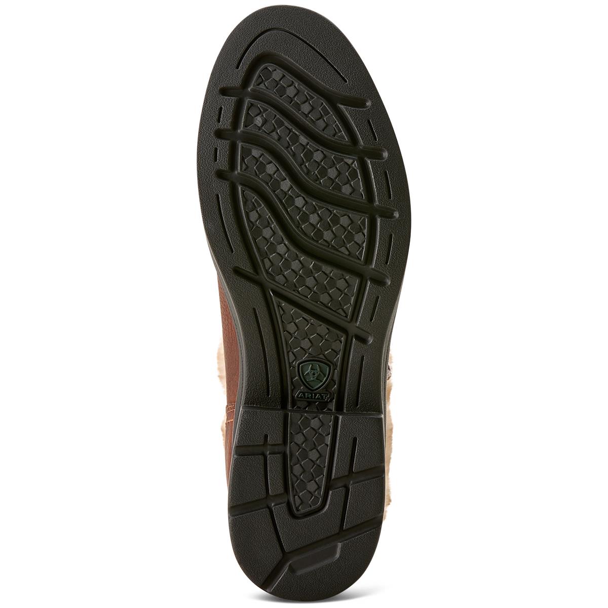 Dark Brown Ariat Womens Harper Sherpa Waterproof Boots Outsole
