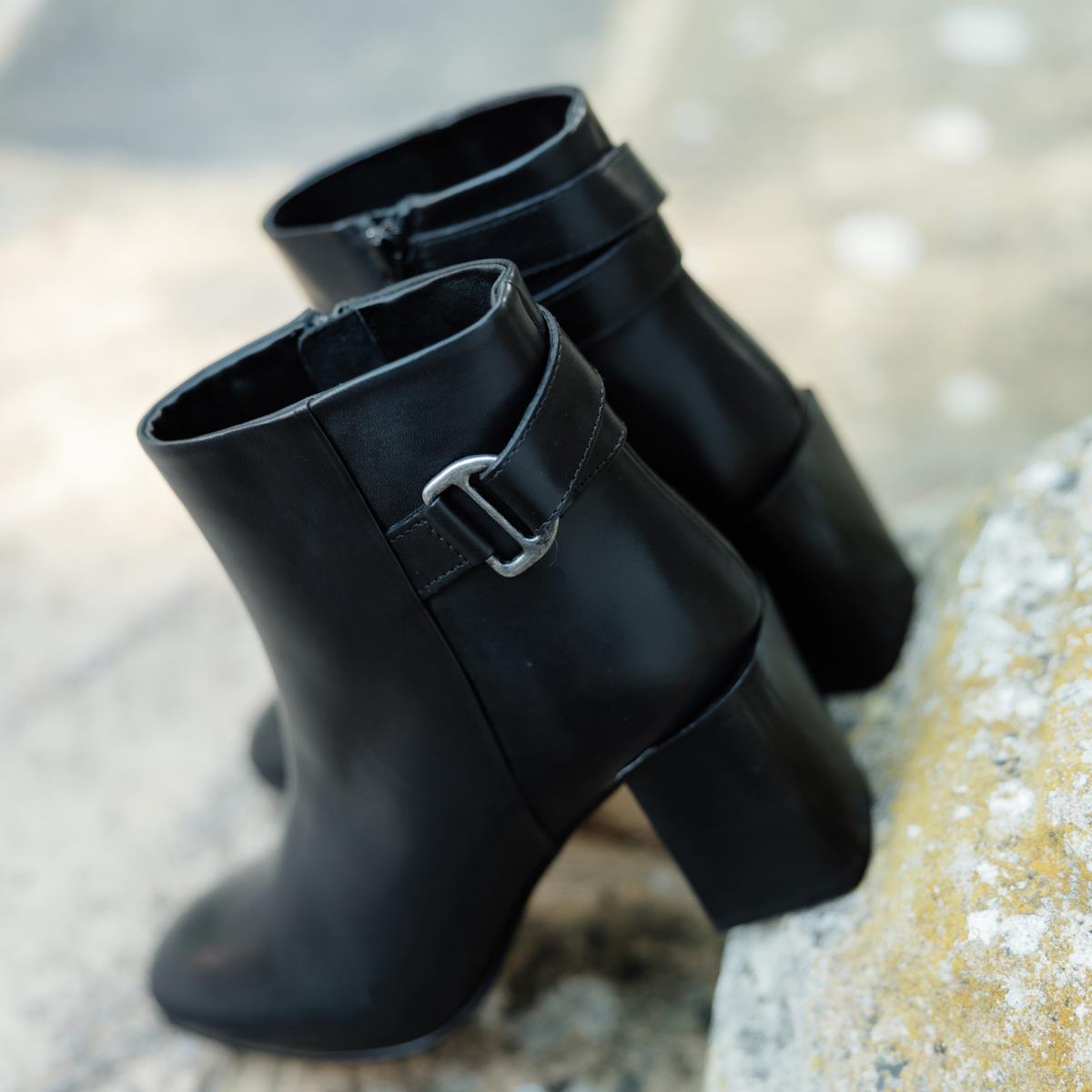 Barbour Womens Piper Block Heel Ankle Boot