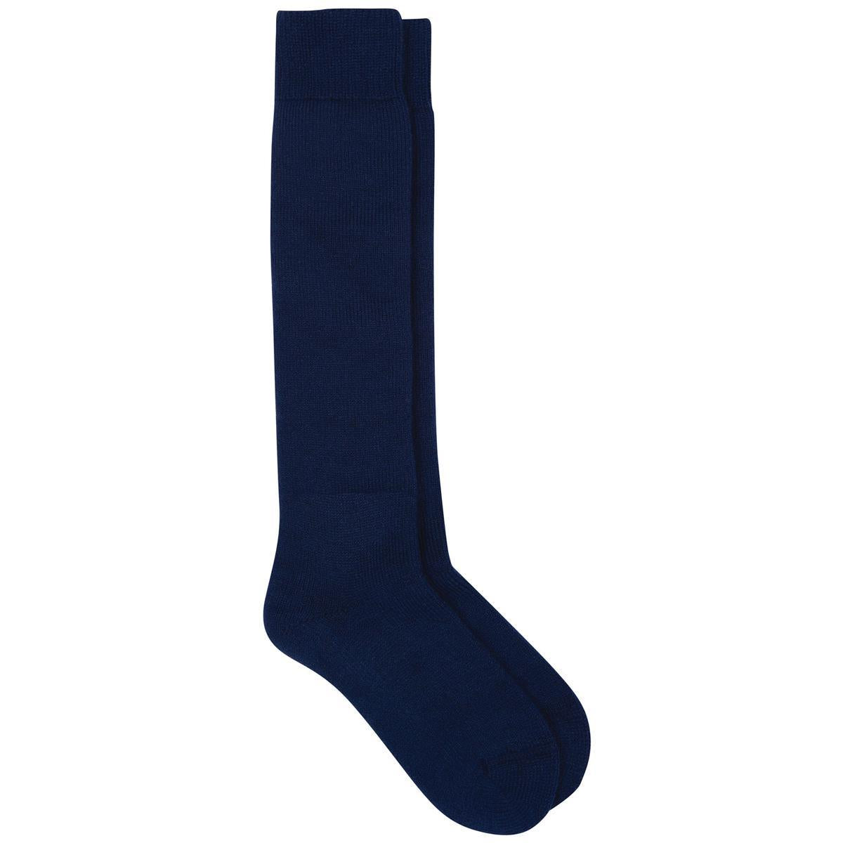 Navy Barbour Womens Wellington Knee Socks