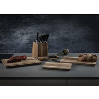 Kuhn Rikon Culinary Forged Acacia Knife Block LS4