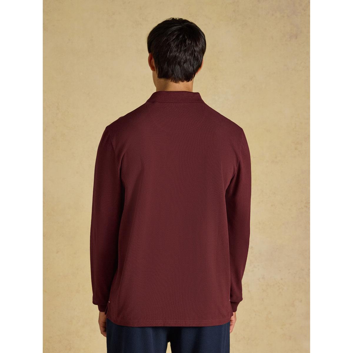 Joules Mens Woody Long Sleeve Polo Shirt