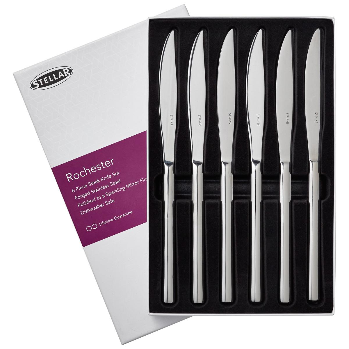 Stellar Rochester Steak Knife Set