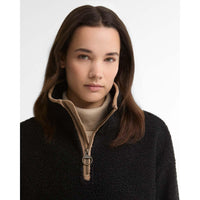 Barbour Womens Bamburgh Fleece Jumper Black