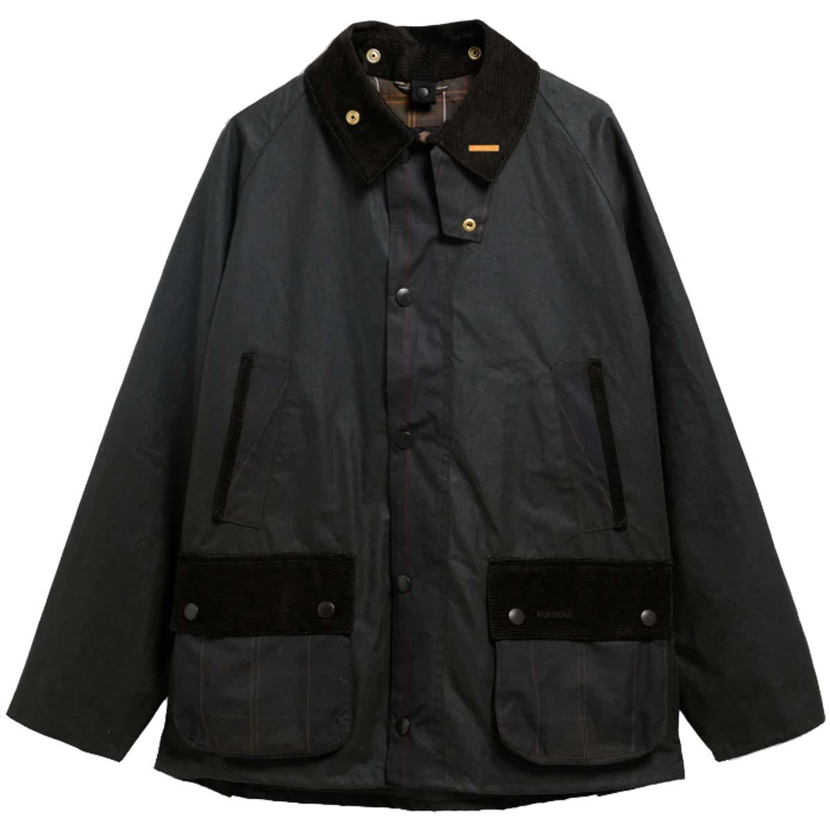 SAGE Barbour Mens Icons Patch Bedale Wax Jacket