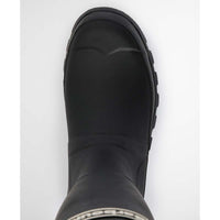 Black Barbour Bede Wellies Ladies toe