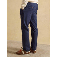 Navy Joules Mens Classic Chino Trousers Back