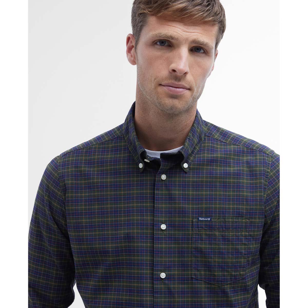 CLASSIC TARTAN Lomond Tailored Shirt COLLAR