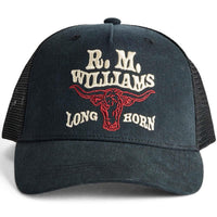 R.M. Williams Mens RMW Longhorn Trucker Cap