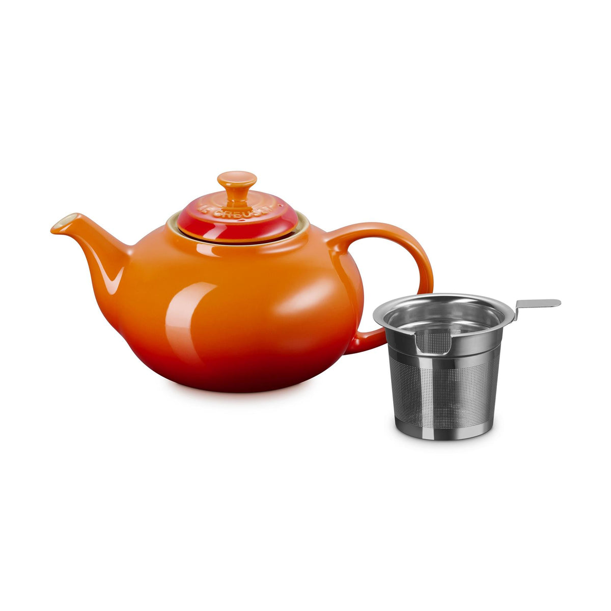 Le Creuset Stoneware Classic Teapot with Infuser VOLCANIC
