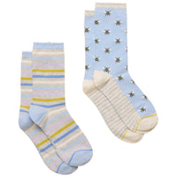 Blue Bee Joules Womens Everyday Socks 2 Pack