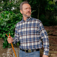 Albert and Maurice Checkley Shirt Lifestyle