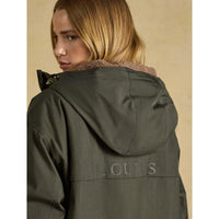 Joules Womens Coverall Oversized Fleece Lined Waterproof Coat
