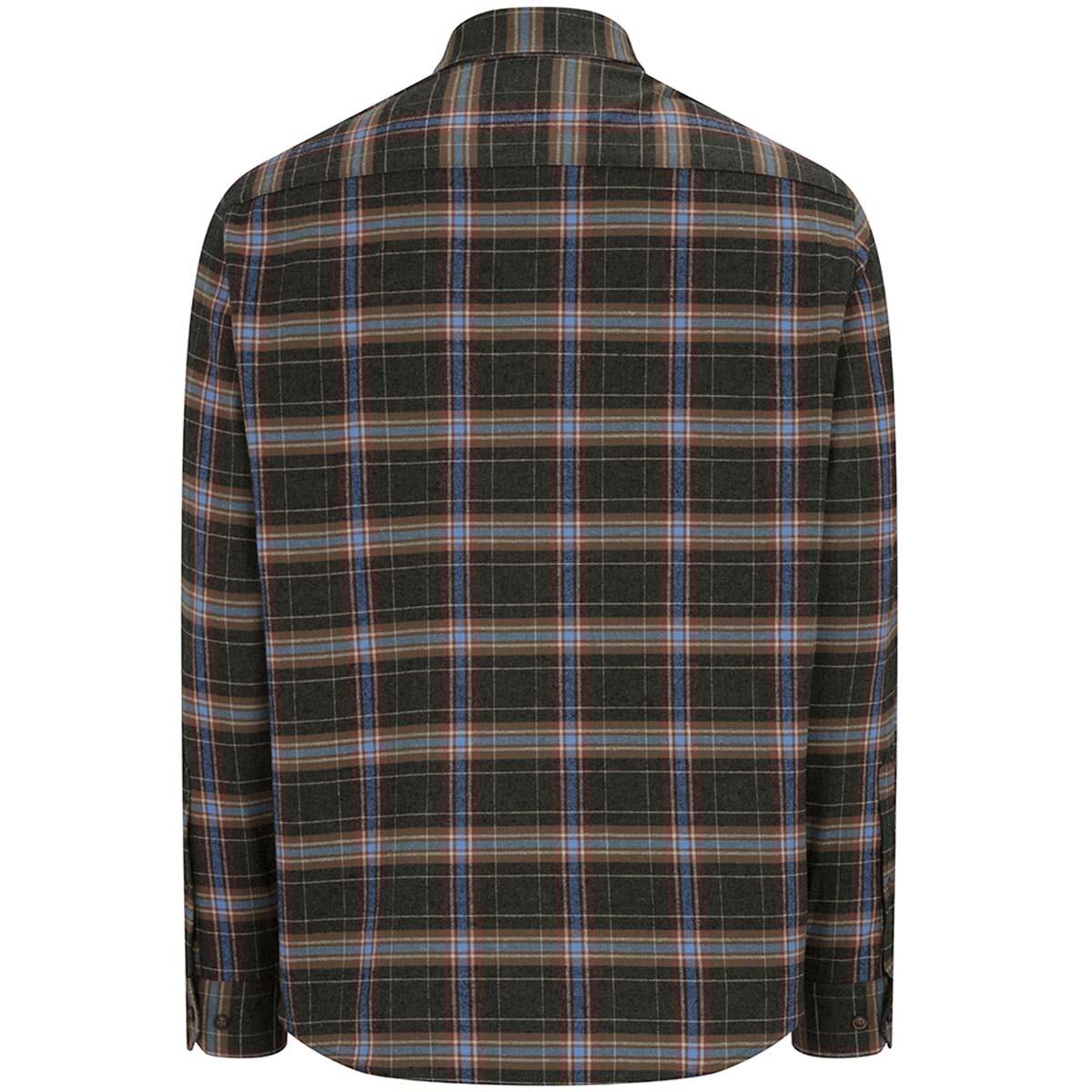 Hoggs Of Fife Mens Pitlessie Button Down Flannel Shirt