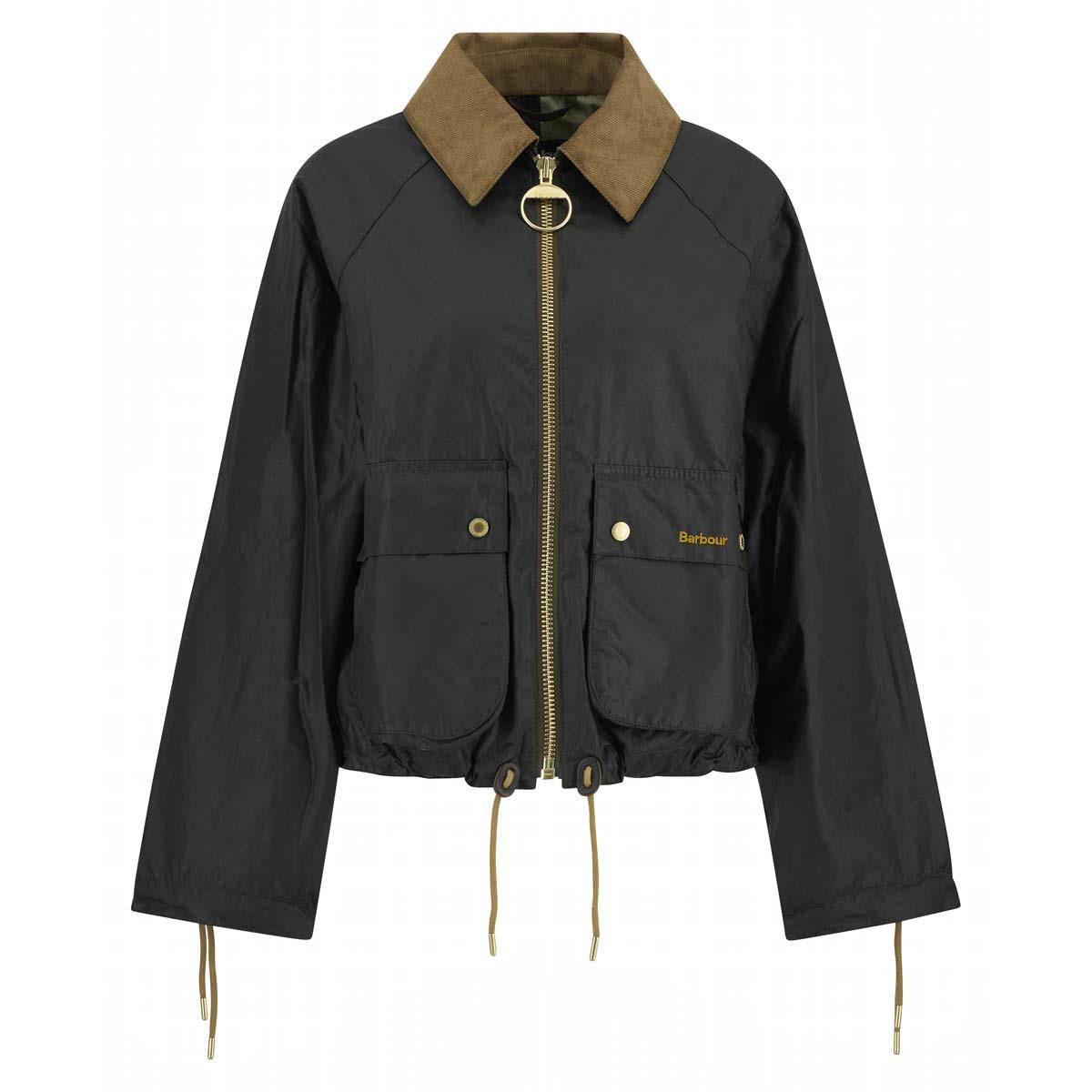 Fern/Ancient Barbour Womens Marron Wax Jacket