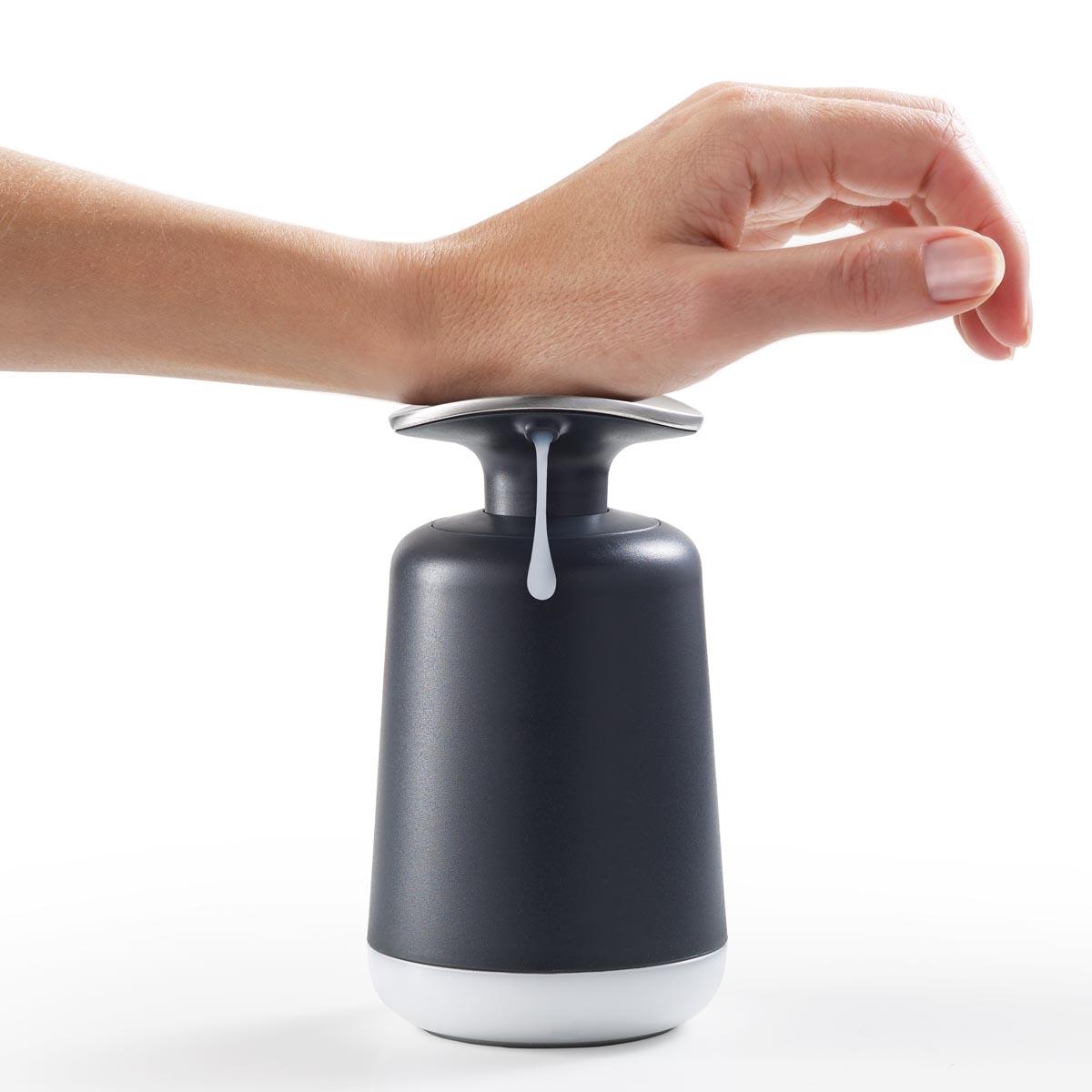 Grey Joseph Joseph Presto Soap Dispenser hands free