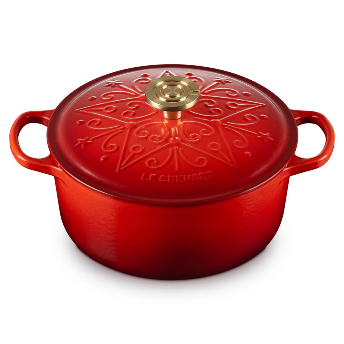 Le Creuset Cast Iron Signature Round Casserole 24cm Christmas 2026