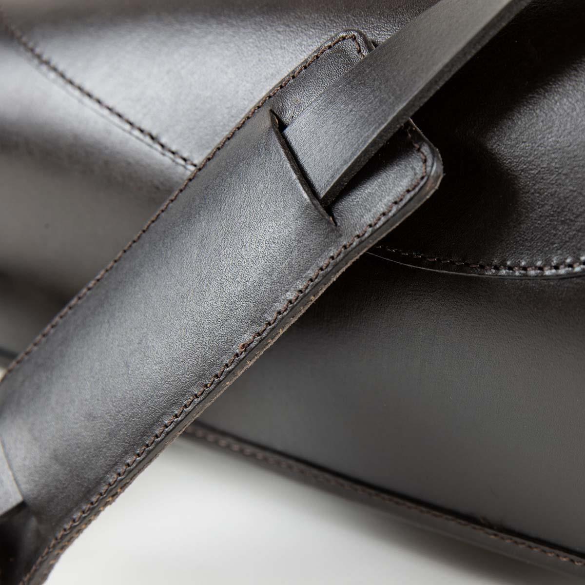 Teales Premier Leather Gun Slip Buckle Flap