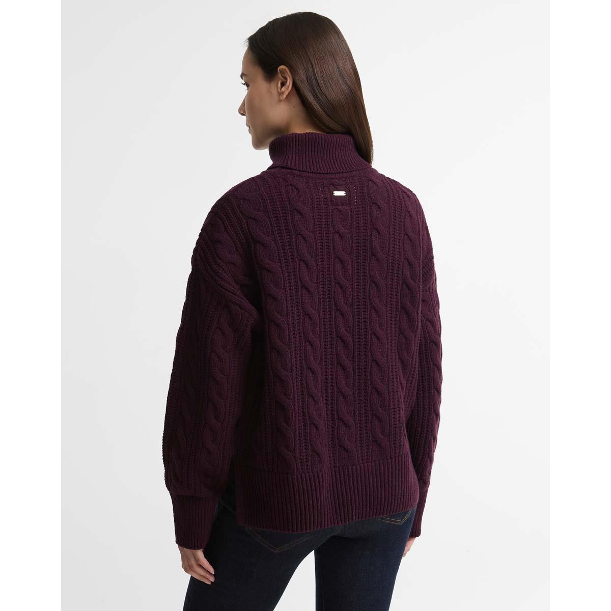 Barbour Womens Agatha Knitted Jumper BACK