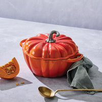 Le Creuset 24cm Cast Iron Pumpkin Casserole Dish