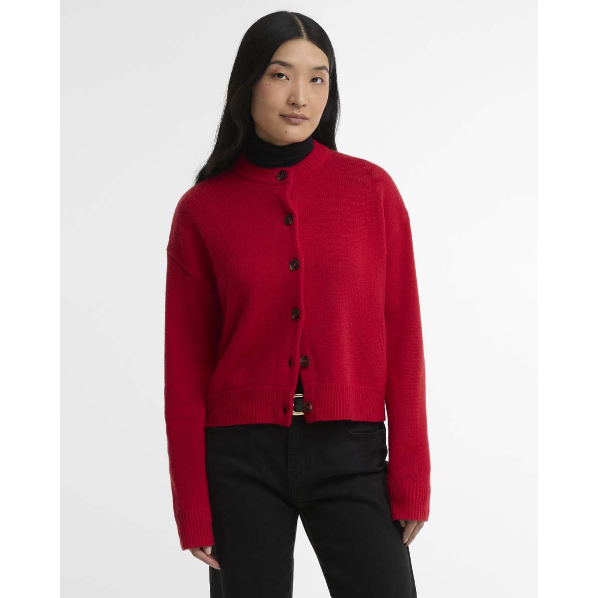 Barbour Womens Woodhouse Cashmere Blend Knitted Cardigan