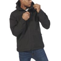 Black Musto Land Rover Mens Lite Rain Jacket