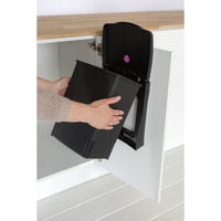 Black Brabantia Built-In Bin 10 Litre Lifestyle Attachment