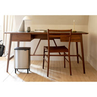 Matt Steel Fingerprint Proof Brabantia Bo Waste Bin Hi 12 Litre Lifestyle