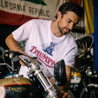 Triumph Mens Archive Graphic Tee