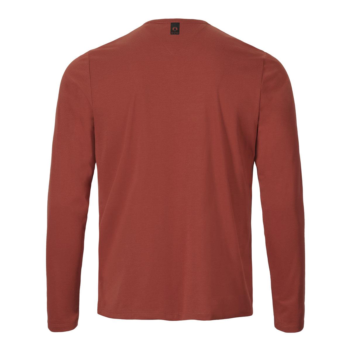 Rust Musto Mens EVO Fast Dry Long Sleeve Top Back