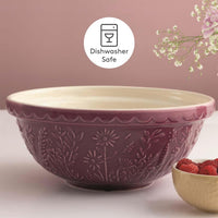 Mason Cash In The Meadow Mixing Bowl Size 18 Daisy INFO3