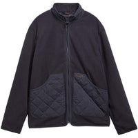 NAVY Barbour Mens Lowich Fleece Jacket