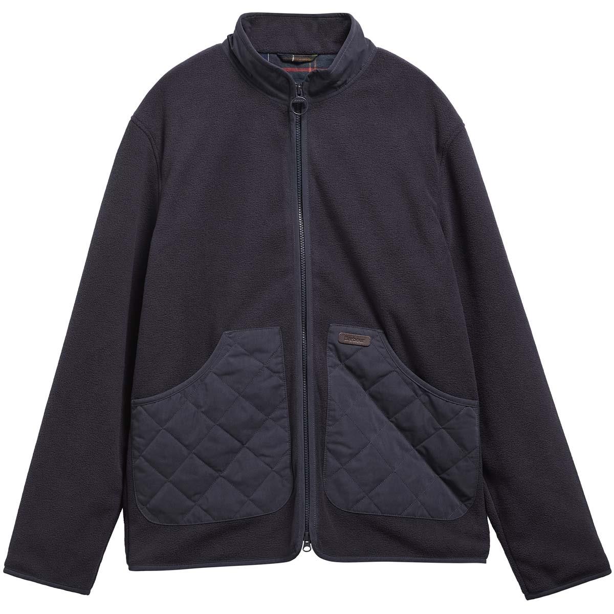 NAVY Barbour Mens Lowich Fleece Jacket