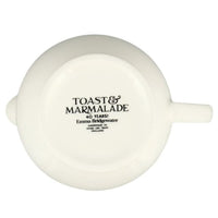 Emma Bridgewater Black Toast Jersey Cream Half Pint Jug Base