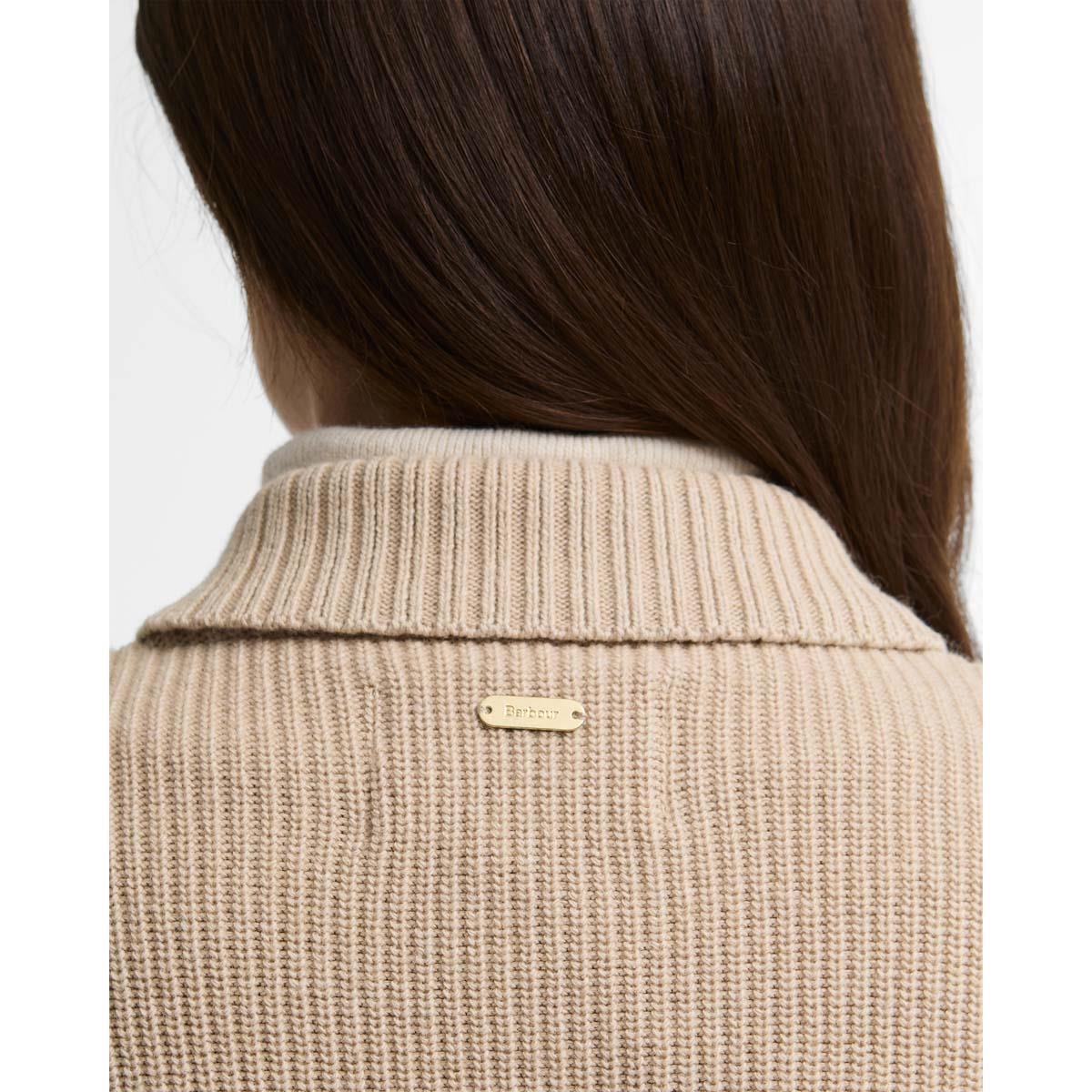 Warm Trench Barbour Womens Allendale Knitted Cardigan TAG
