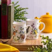 Price and Kensington Garden Birds Honeysuckle Mug LS