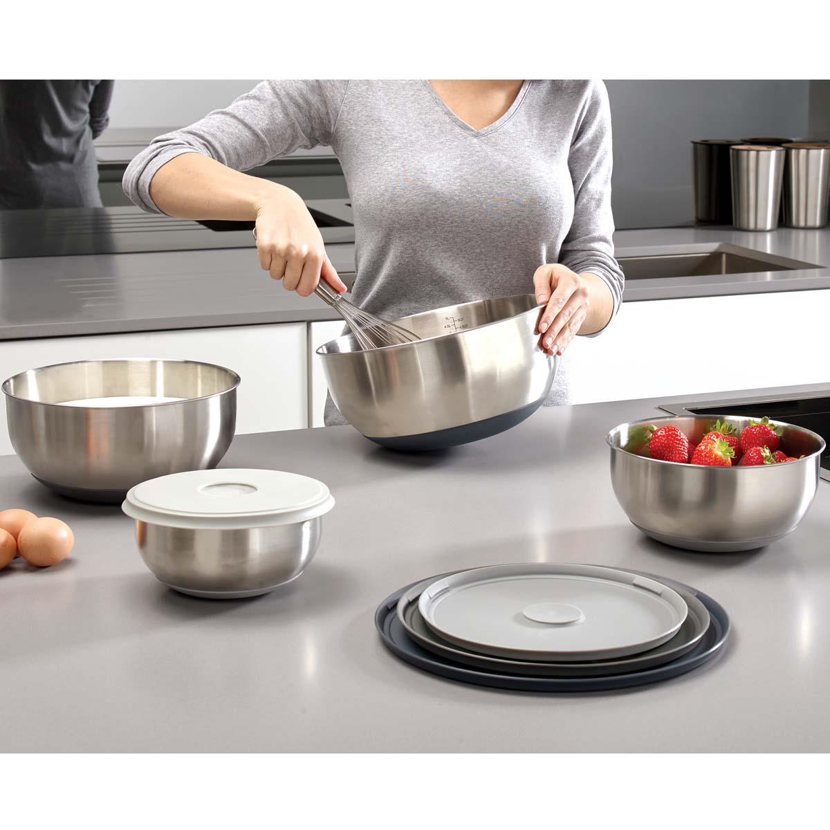 Steel Joseph Joseph Nest 100 Prep&Store LS3