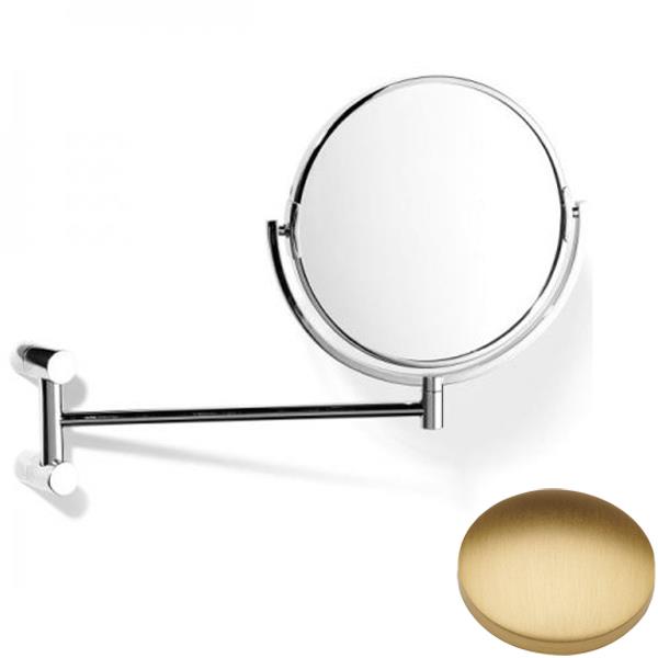 Brushed Gold Matt Samuel Heath Xenon Pivotal Mirror Plain / Magnifying L5118