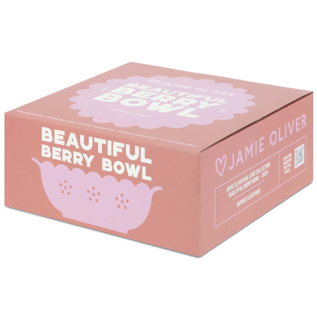 Jamie Oliver Big Love Beautiful Berry Bowl Boxed