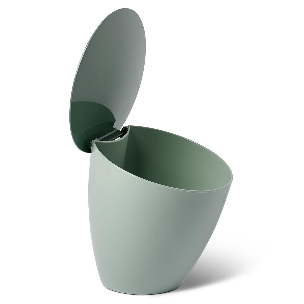 Nordic Sage Mepal Calypso Waste Bin Open Lid