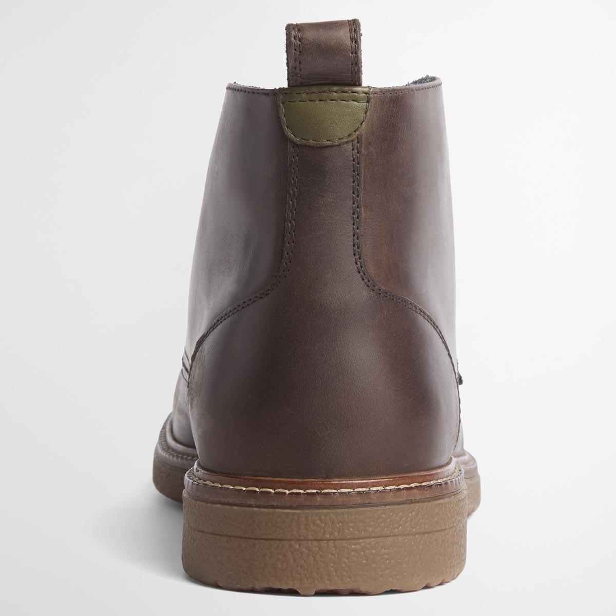 Dark Brown Barbour Kirkstone Desert Boot back