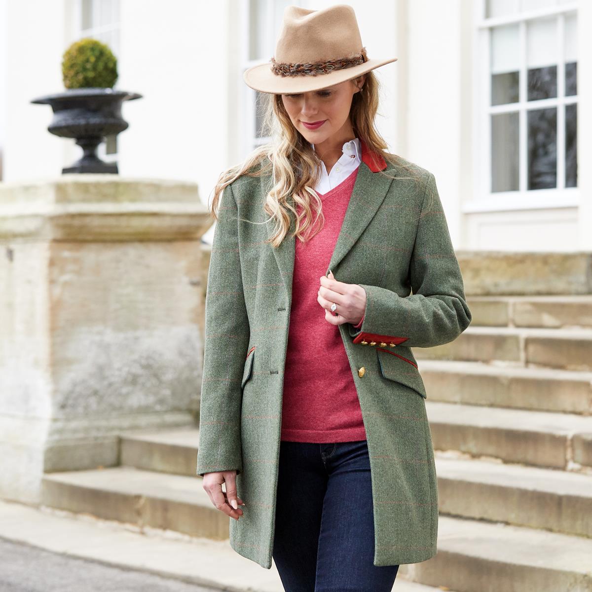 Alan Paine Womens Combrook Mid Length Coat