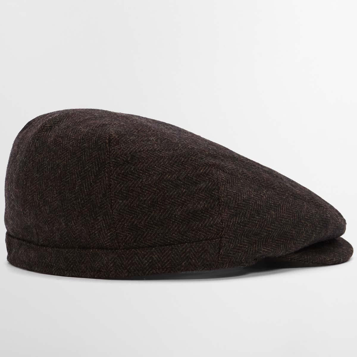 Barbour Mens Barlow Flat Cap