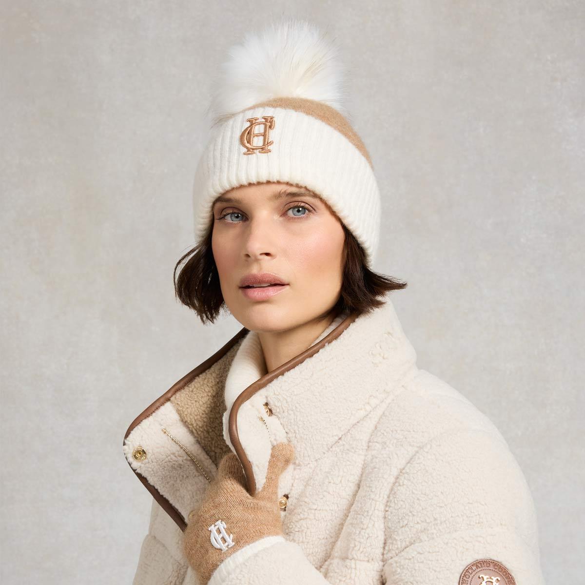 Holland Cooper Womens Chelsea Bobble Hat