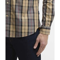Barbour Mens Nelson Kenton Checked Tailored Shirt Detail