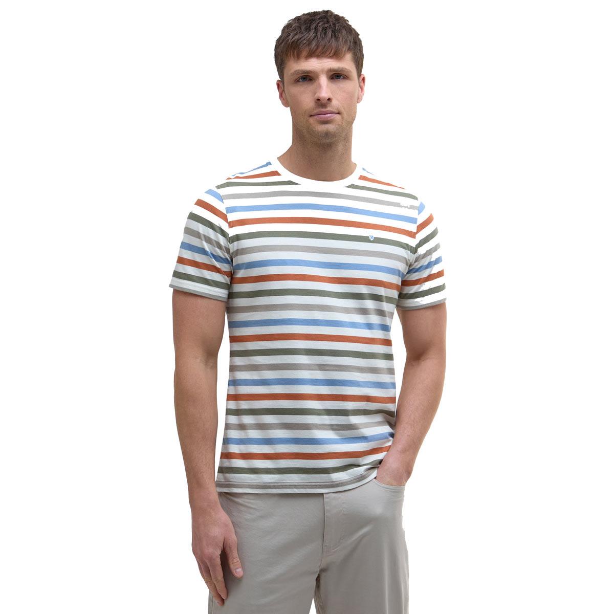 Barbour Mens Rokeby Yarn Dye Stripe T Shirt