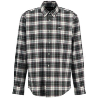 OLIVE Barbour Mens Telfield Regular Checked Shirt