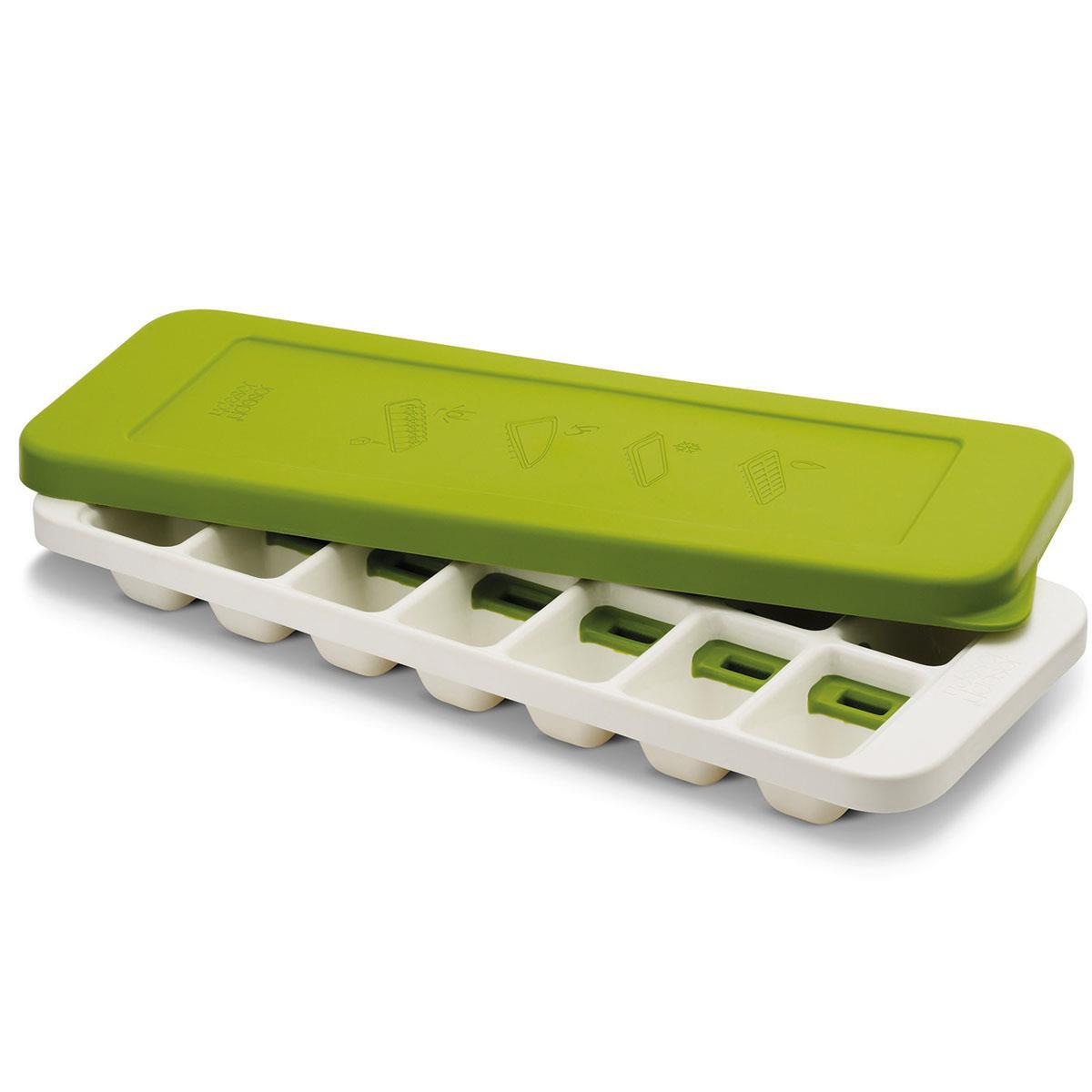White/Green Joseph Joseph Quicksnap Plus Ice Cube Tray