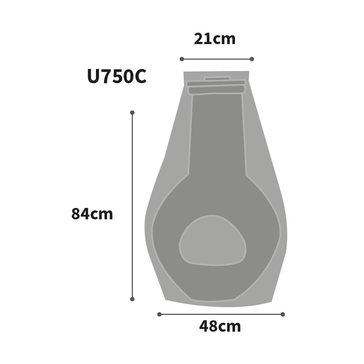Bosmere Ultimate Protector Medium Chimenea Cover Charcoal U750C